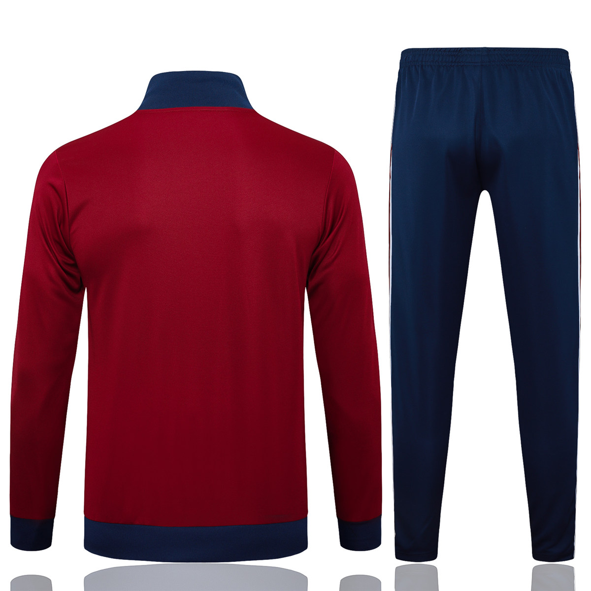 Mens Arsenal Jacket + Pants Training Suit Burgundy 2025/26