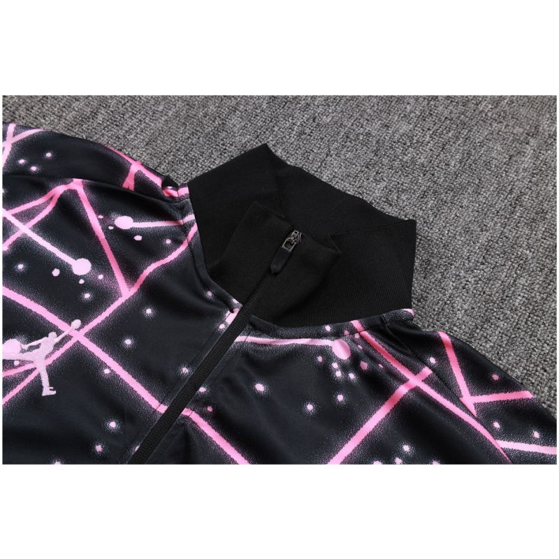 Trainingsanzug PSG x Jordan Jacke + Hose Schwarz 2025/26-günstige Trikots