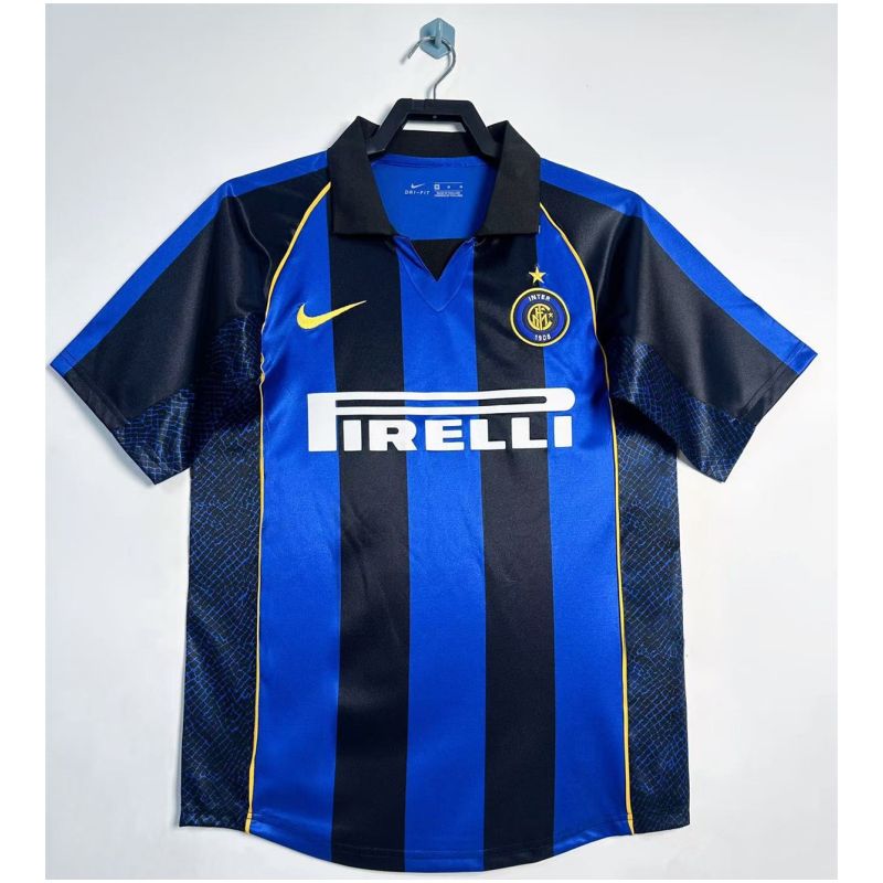 Mens Inter Mailand Retro Heimtrikot 2001/02-günstige Trikots