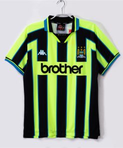 Mens Manchester City Retro Away Jersey 1998/99