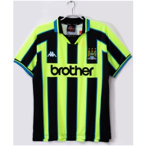 Männer Manchester City Retro Auswärtstrikot 1998/99