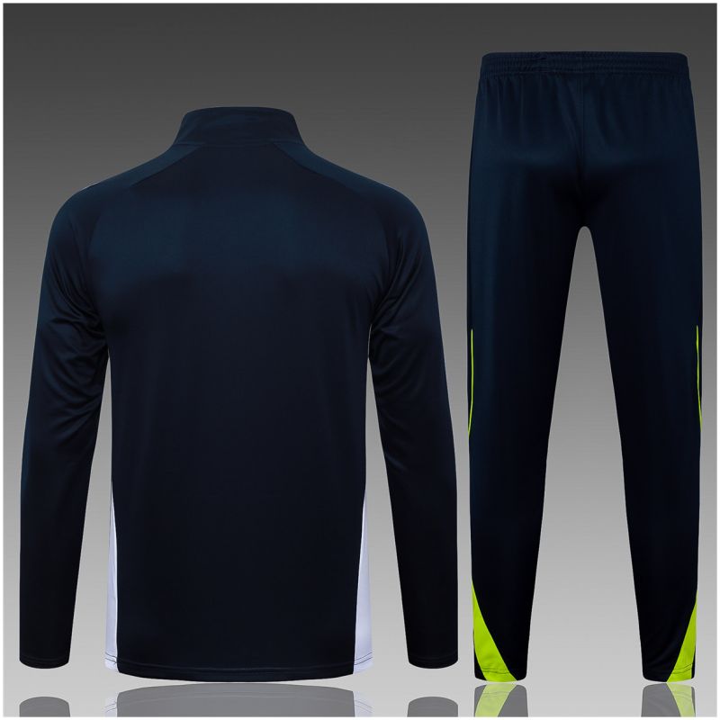 Kids Real Madrid Training Suit Royal – White 2025/26