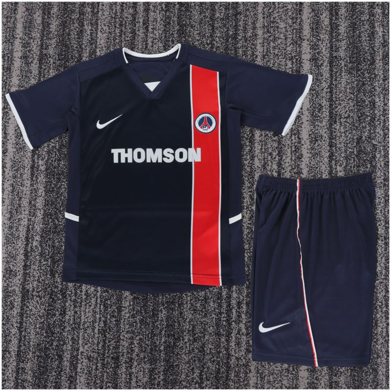 Kinder Retro PSG Heimtrikot 2002/03-günstige Trikots