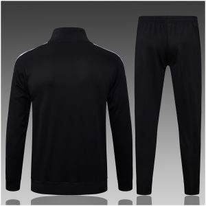 Kinder Deutschland Jacke + Hose Trainingsanzug 125 Jahre Schwarz 2025-günstige Trikots