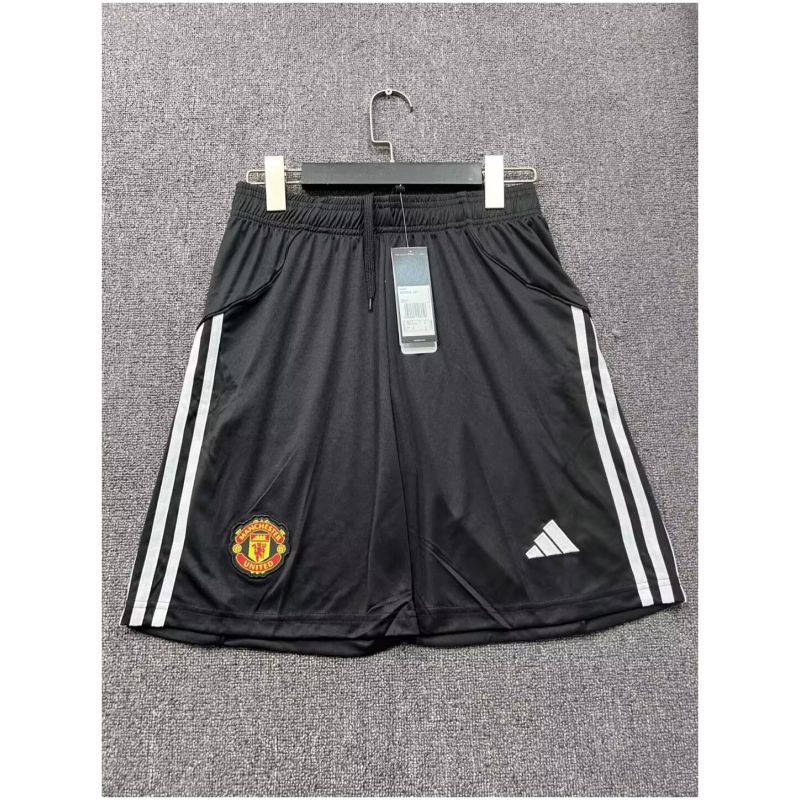 Herren Manchester United Heimkurze Schwarz 2025/26-günstige Trikots