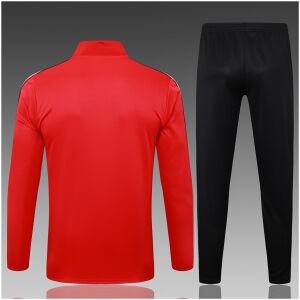 Kids Manchester United Training Suit Red 2025/26