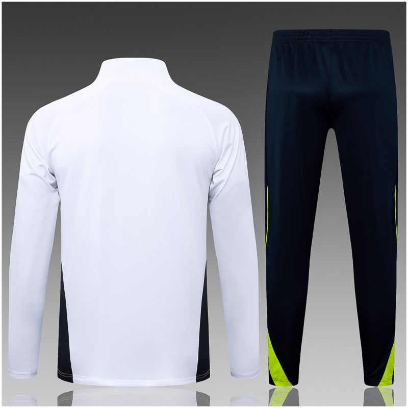 Kids Real Madrid Training Suit White 2025/26