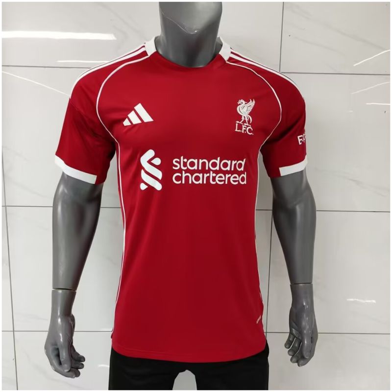 Mens Liverpool Home Jersey 2025/26-cheap jerseys