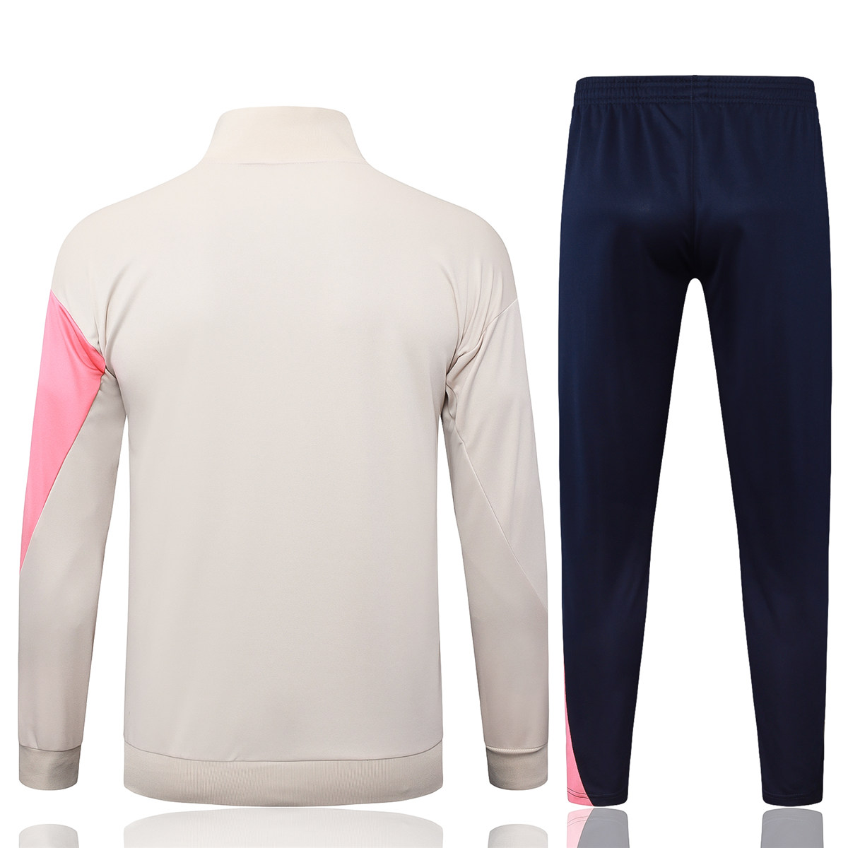 Mens Barcelona Jacket + Pants Training Suit Cream 2025/26