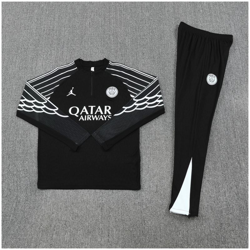 Kids x Jordan PSG Training Suit Black 2025/26