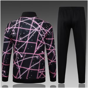 Kinder PSG x Jordan Trainingsanzug Jacke + Hose Schwarz 2025/26-günstige Trikots