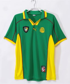 Mens Cameroun Retro Home Jersey 1998/99