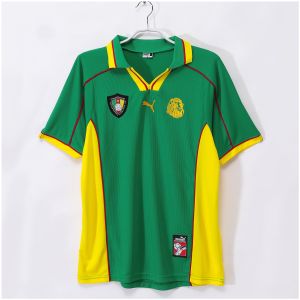 Mens Cameroun Retro Home Jersey 1998/99