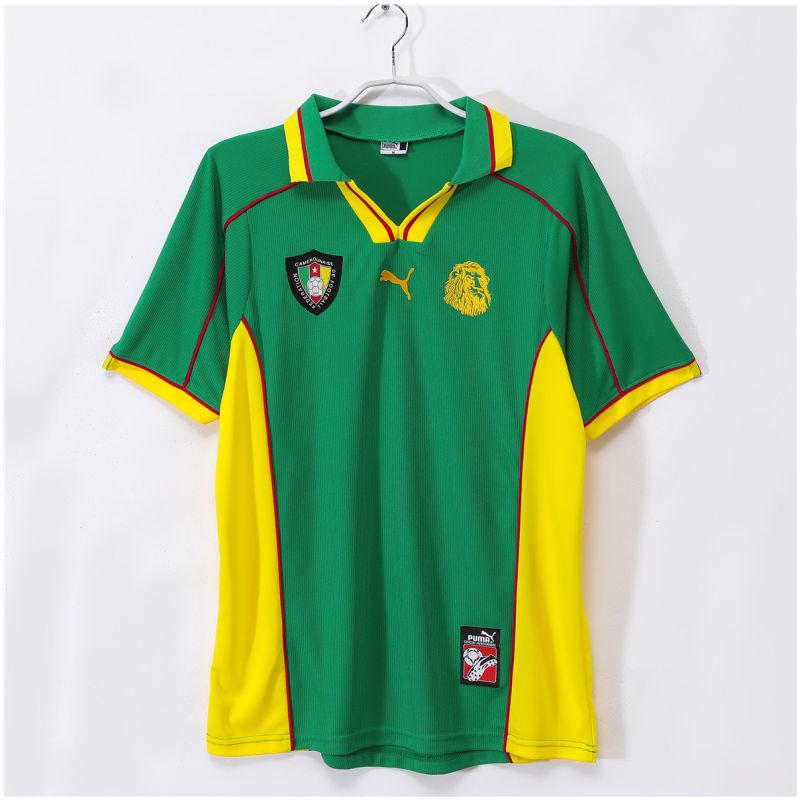Mens Cameroun Retro Home Jersey 1998/99