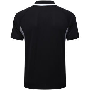 Mens Arsenal Polo Shirt Black 2025/26