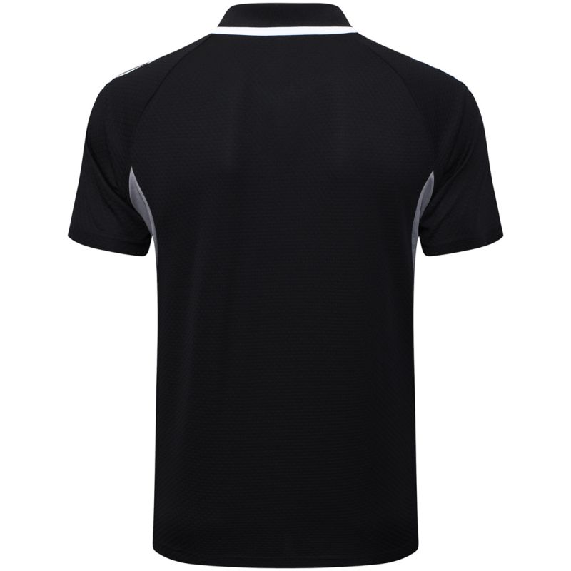 Mens Arsenal Polo Shirt Black 2025/26