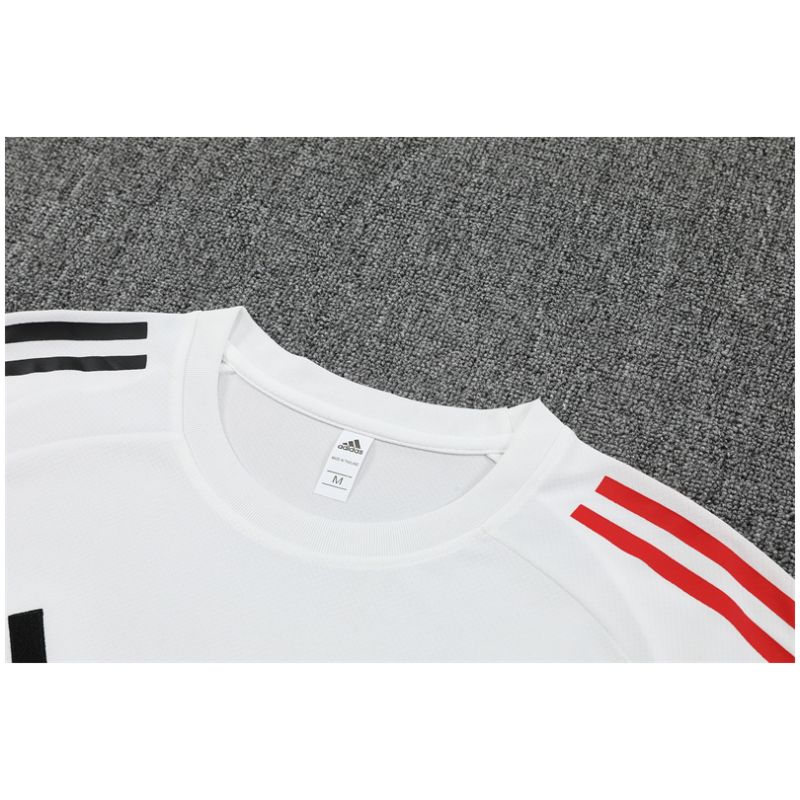 Mens Ajax Short Training Suit White 2025/26