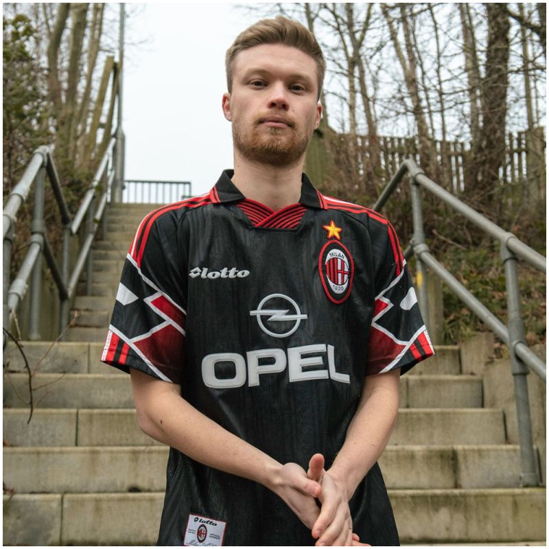 Mens AC Milan Retro Third Special Edition Jersey 1997/98