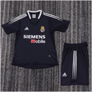 Kids Retro Real Madrid Away Jersey 2004/05