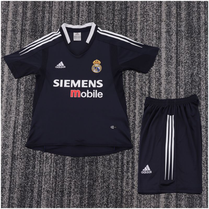 Kids Retro Real Madrid Away Jersey 2004/05