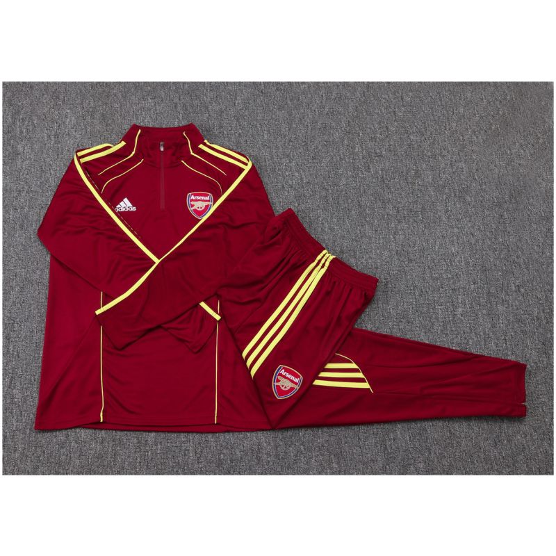 Kids Arsenal Training Suit Burgundy 2025/26