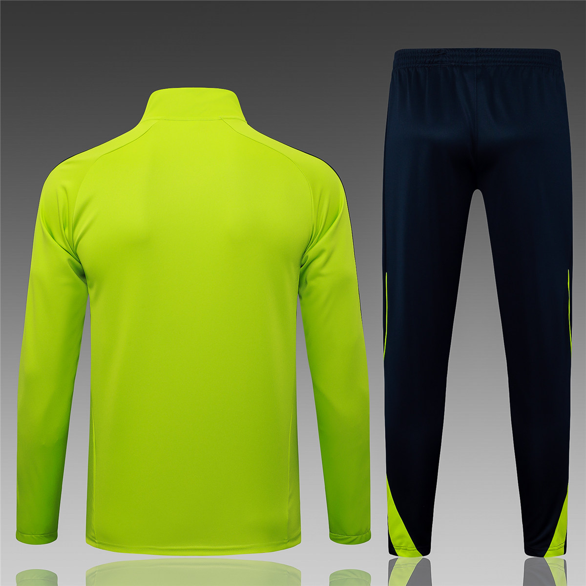 Kids Real Madrid Jacket + Pants Training Suit Green 2025/26