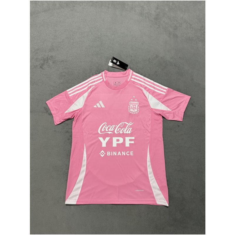 Mens Argentina Short Training Pink Jersey 2025