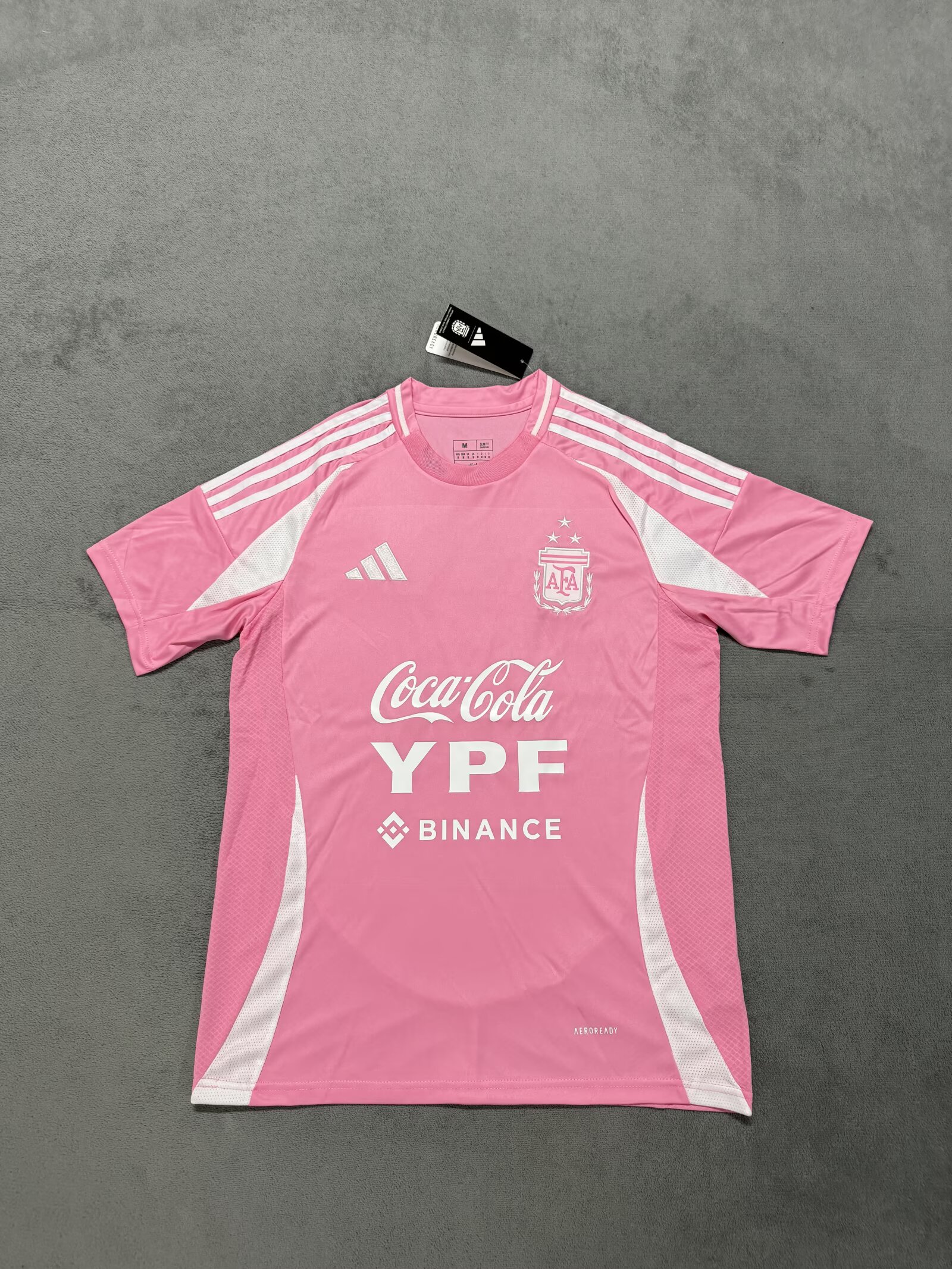 Mens Argentina Short Training Pink Jersey 2025