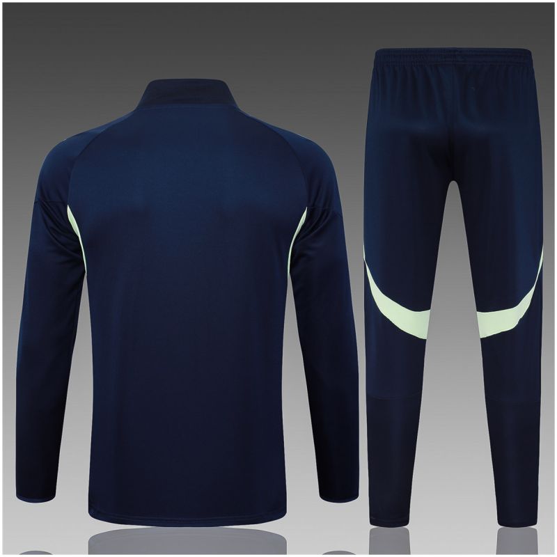 Kids Real Madrid Jacket + Pants Training Suit Royal 2025/26