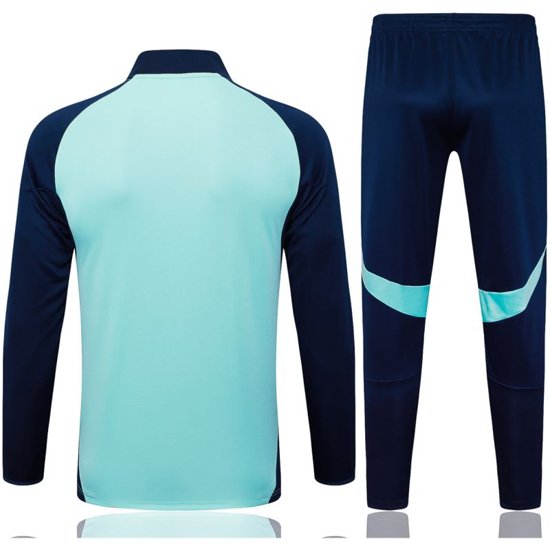 Mens Arsenal Jacket + Pants Training Suit Aqua 2025/26