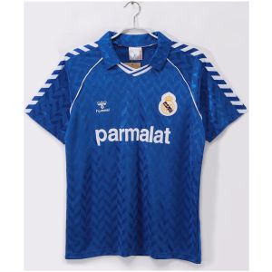 Herren Real Madrid Retro Auswärtstrikot 1986/87-günstige Trikots