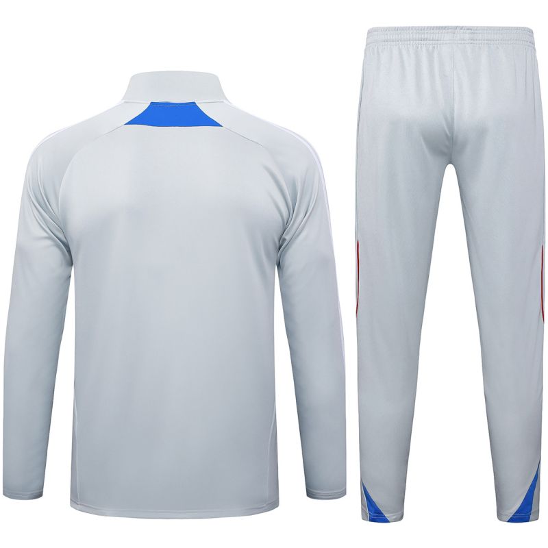 Kids Bayern Munich Training Suit Light Grey 2025/26