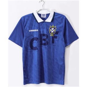 Mens Brazil Retro Away Jersey 1993