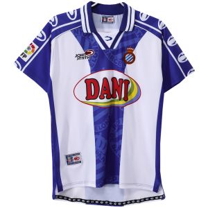 Mens RCD Espanyol Retro Home Jersey 1999/2000