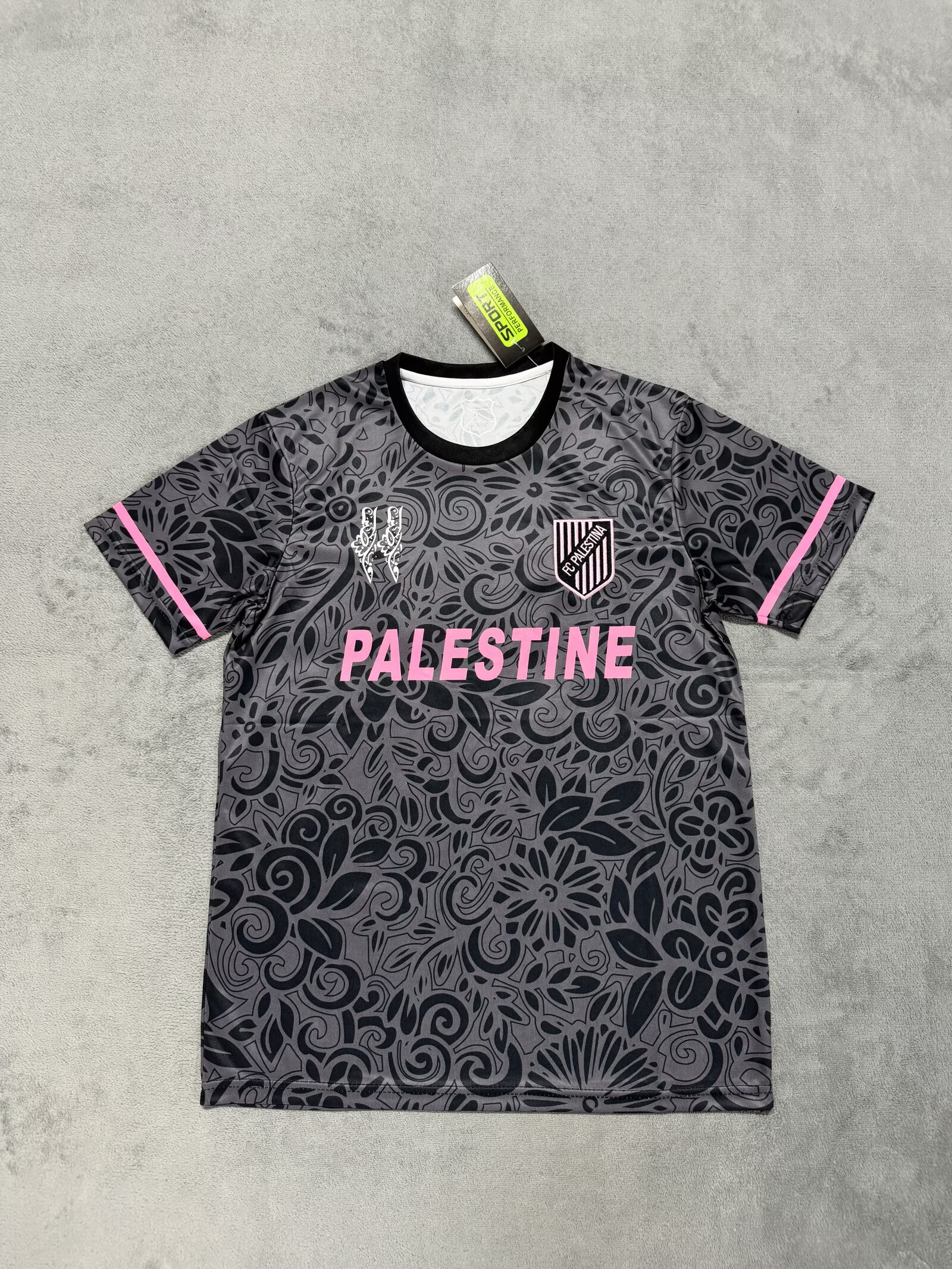 Mens Palestino Deportivo Special Edition Black Jersey 2025/26