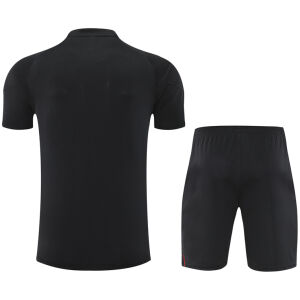 Mens Ajax Short Training Suit Black 2025/26