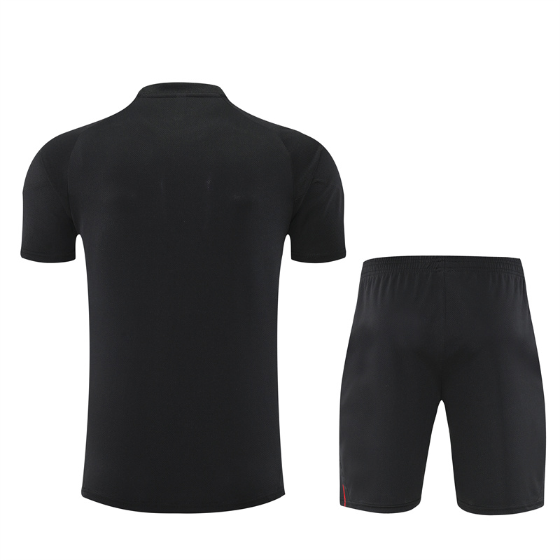 Mens Ajax Short Training Suit Black 2025/26