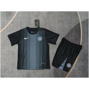 Kids Chelsea Goalkeeper Black Jersey 2025/26
