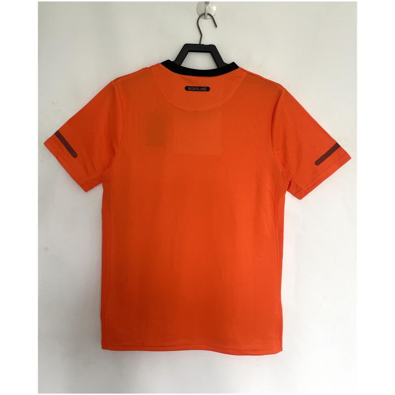 Mens Netherlands Retro Home Jersey 2010