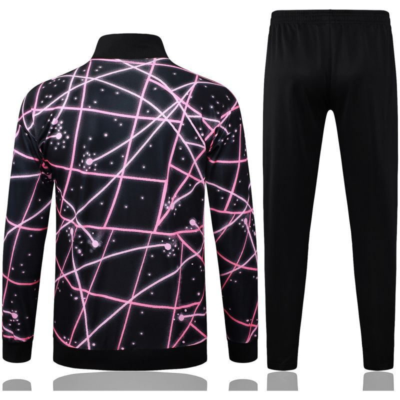 Trainingsanzug PSG x Jordan Jacke + Hose Schwarz 2025/26-günstige Trikots