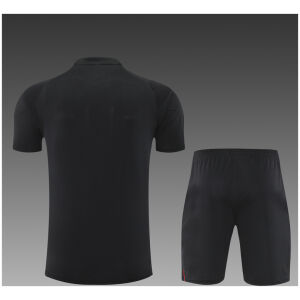 Kids Ajax Short Training Suit Black 2025/26