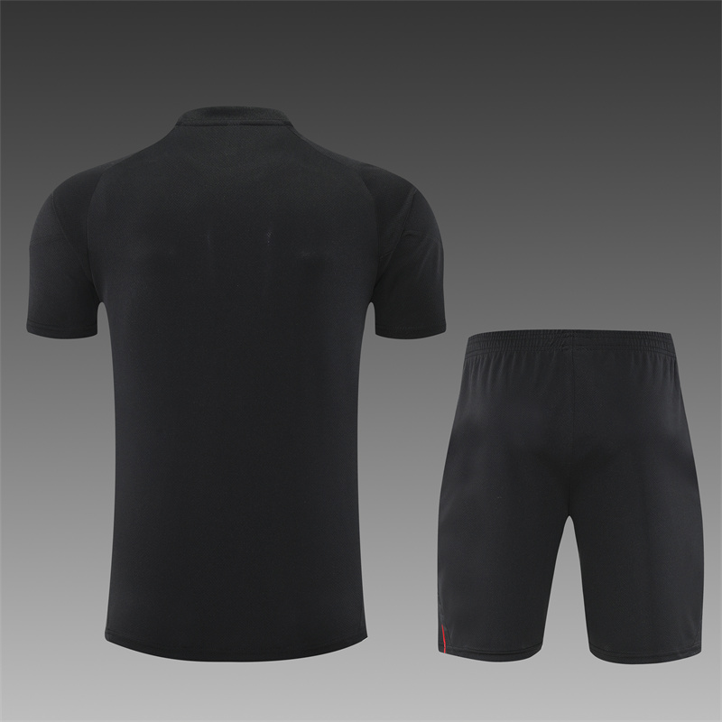 Kids Ajax Short Training Suit Black 2025/26