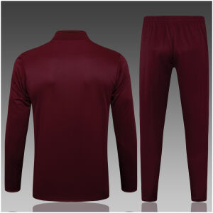 Kids Ajax Training Suit Burgundy 2025/26