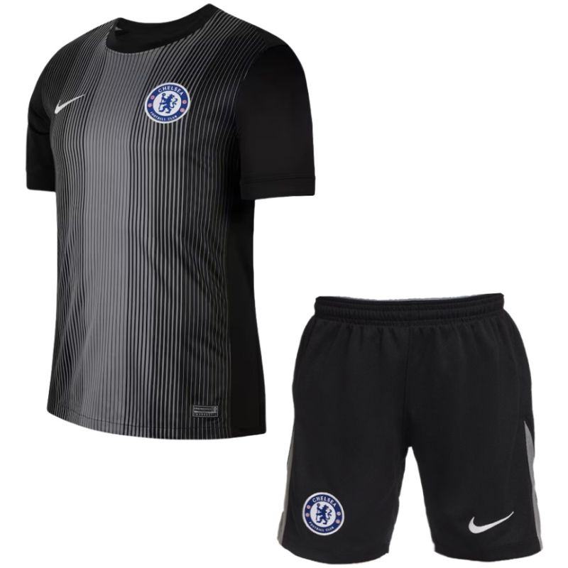 Kids Chelsea Goalkeeper Black Jersey 2025/26