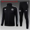 Kinder Deutschland Trainingsanzug Jacke + Hose 125 Jahre Schwarz 2025-günstige Trikots