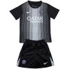 Kinder PSG Torwart schwarzes Trikot 2025/26-günstige Trikots