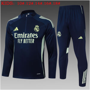 Kids Real Madrid Training Suit Royal 2025/26