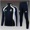 Kids Real Madrid Training Suit Royal - White 2025/26