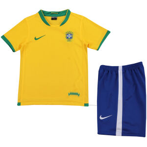 Kids Retro Brazil Home Jersey 2006