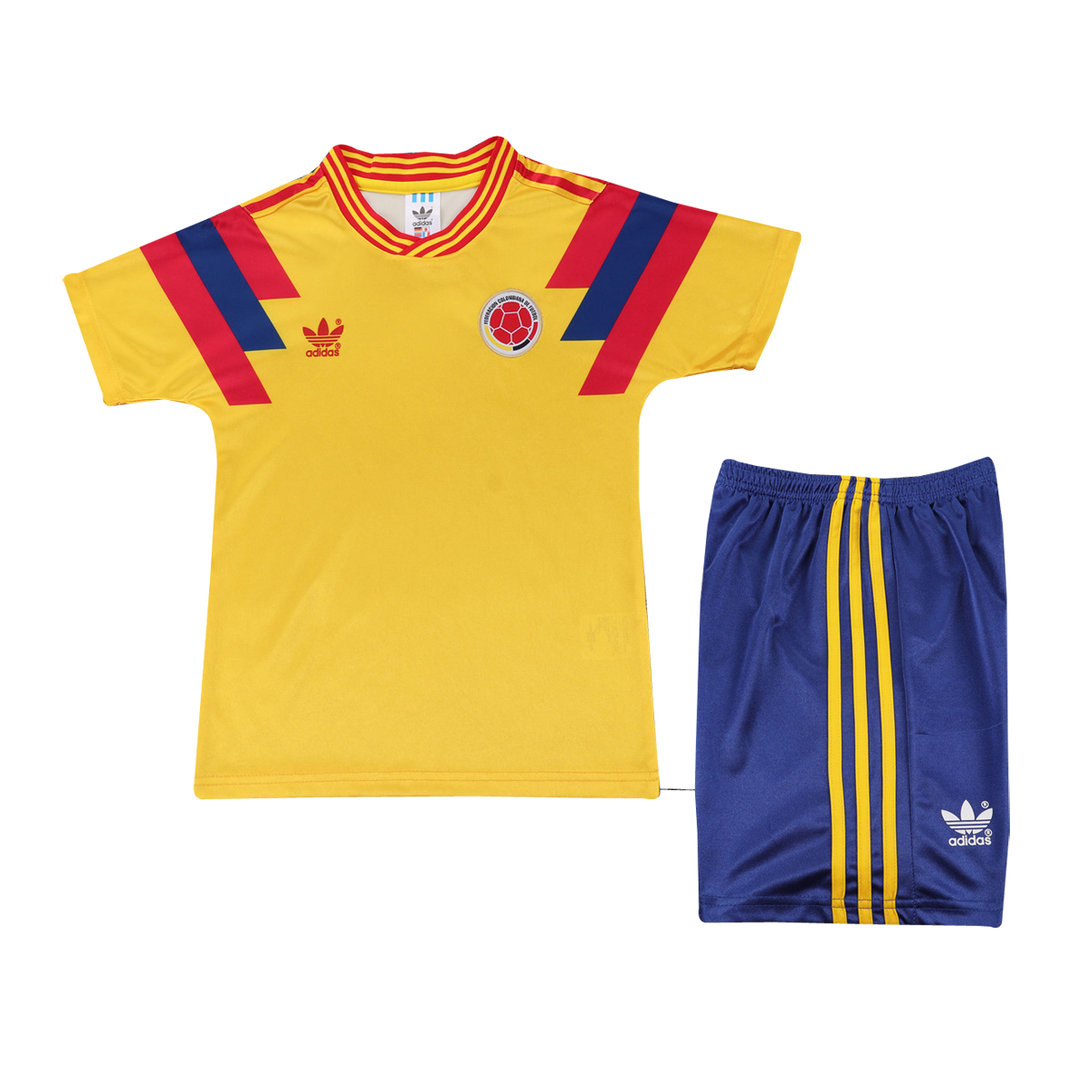 Kids Retro Colombia Home Jersey 1990